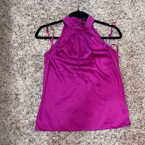 The Limited Magenta Halter Top